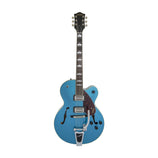 Gretsch G2420T Streamliner Hollow Body Single-Cut Guitar w/Bigby, Riviera Blue (B-Stock)
