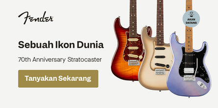 Fender 70th Anniversary Stratocasters | Swee Lee Indonesia