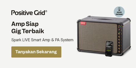 Positive Grid Spark LIVE Smart Amp & PA System | Swee Lee Indonesia
