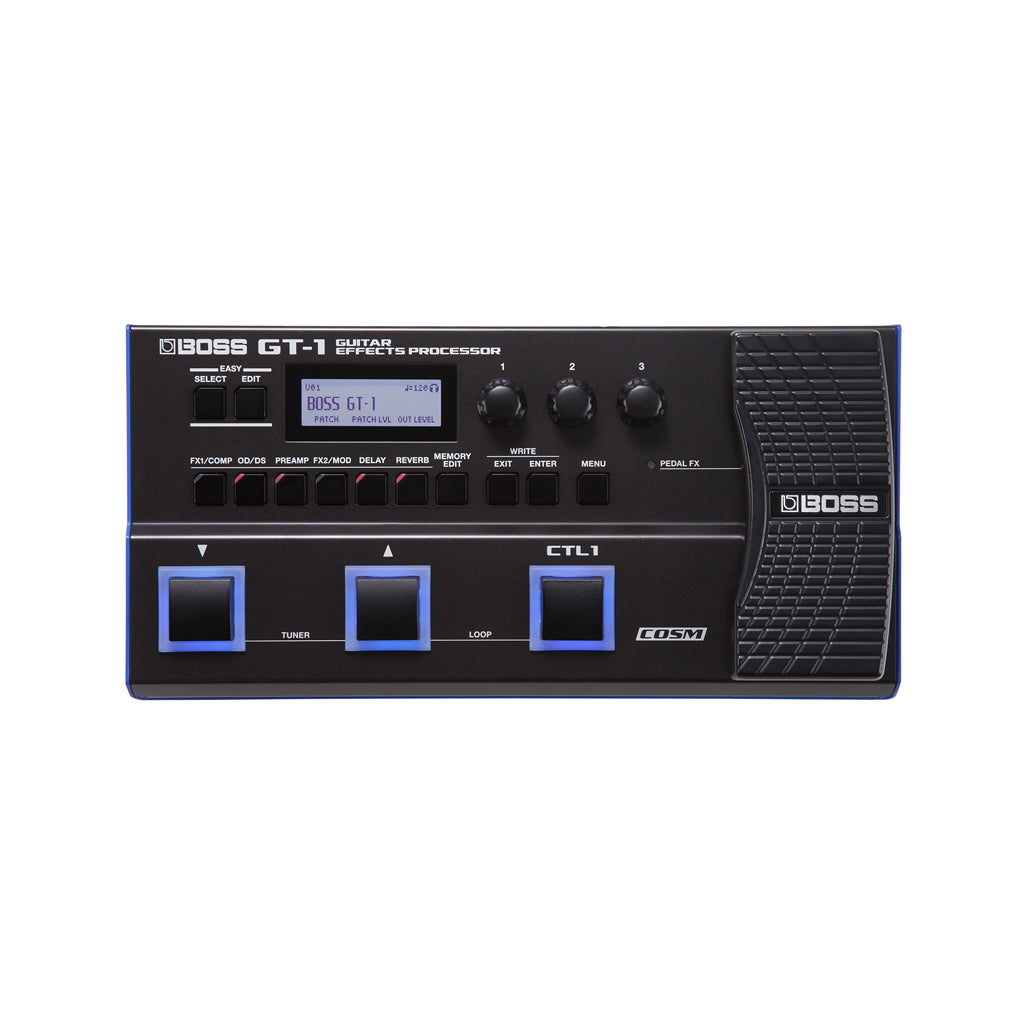 BOSS GT-1 Guitar Multi-Effects Pedal (GT-1)