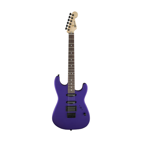Charvel USA Select San Dimas Style 1 HSS HT Electric Guitar, RW FB, Satin Plum