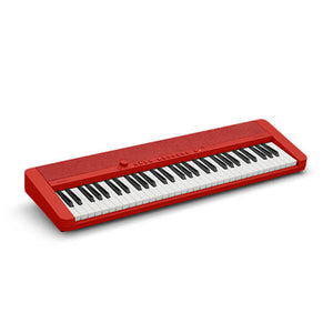 Casio Casiotone CT-S1 61-key Portable Keyboard, Red