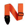 Ernie Ball Polypro Guitar Strap, Orange & Black