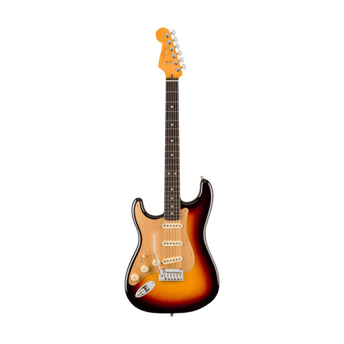 Fender American Ultra II Stratocaster LH Electric Guitar, Ebony FB, Ultraburst