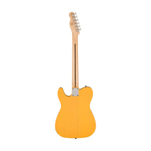 Squier Sonic Telecaster Electric Guitar w/Black Pickguard, Maple FB, Butterscotch Blonde