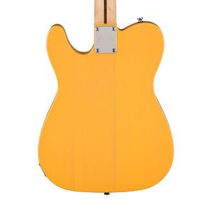 Squier Sonic Telecaster Electric Guitar w/Black Pickguard, Maple FB, Butterscotch Blonde