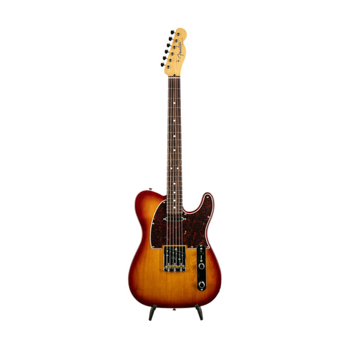 Fender FSR Collection Hybrid II Telecaster Electric Guitar, RW FB, Sienna Sunburst