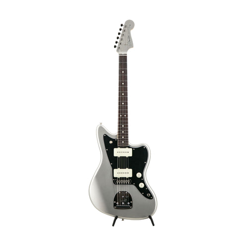 Fender FSR Collection Hybrid II Jazzmaster Electric Guitar, RW FB, Inca Silver