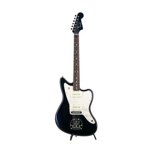 Fender FSR Collection Hybrid II Jazzmaster Electric Guitar, RW FB, Gun Metal Blue