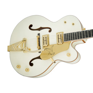 Gretsch G6136T-59GE Vintage Select 1959 Falcon Electric Guitar w/ Bigsby, Vintage White