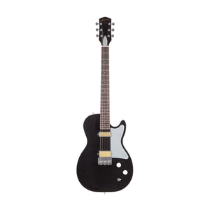 Harmony Standard Series Jupiter Thinline Electric Guitar w/Case, Space Black