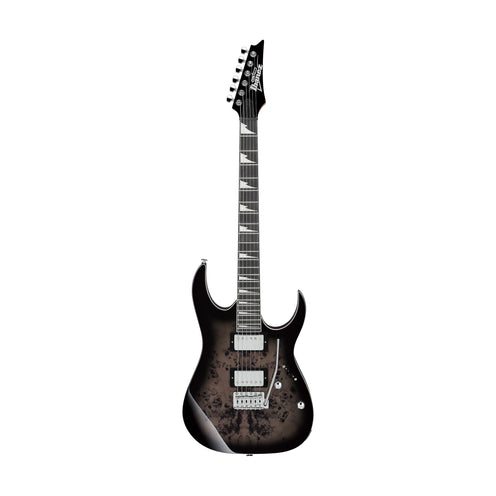 Ibanez GRG220PA1-BKB Electric Guitar, Brown Black Burst (B-Stock)