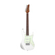 Ibanez LM1-LWH Luca Mantovanelli Signature Electric Guitar w/Case, Luna White