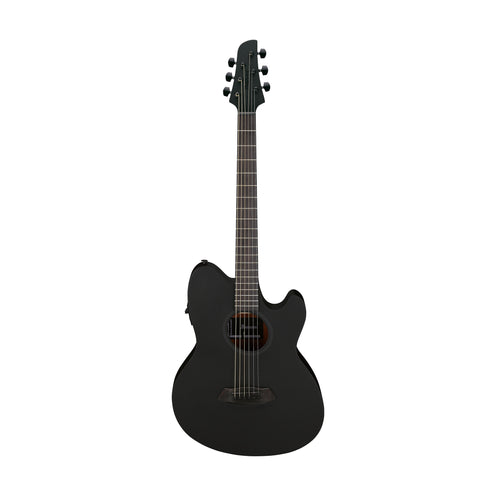 Ibanez TCY621-BOT Acoustic-Electric Guitar, Black Out