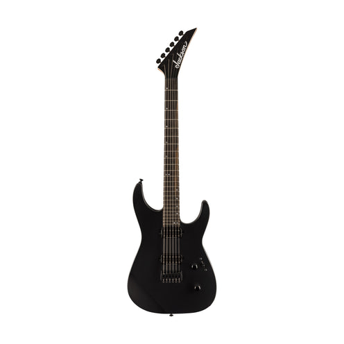 Jackson American Series Virtuoso HT Electric Guitar, Streaked Ebony FB, Satin Black