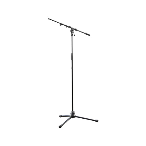 K&M 21090-500-55 Mic Stand, 5/8 Thread, Black