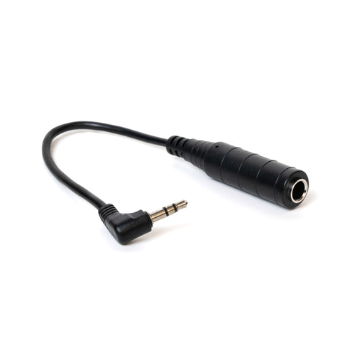 Morningstar 3.5mm TRS Male to 1/4inch TRS Female Adaptor, 22cm