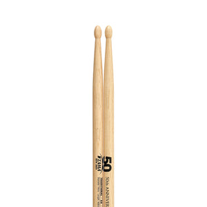 TAMA 5A-50TH Traditional Series 50th Anniversary Logo 5A Oak Stick
