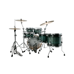 TAMA MBS52RZS-MSL Starclassic Performer 5-Piece Drum Shell Kit, Molten Steel Blue Burst