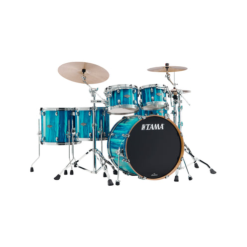 TAMA MBS52RZS-SKA Starclassic Performer 5-Piece Drum Shell Kit, Sky Blue Aurora