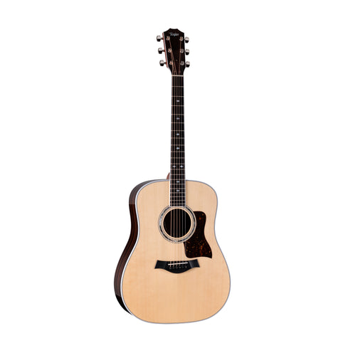 Taylor Legacy 810e Dreadnought Indian Rosewood/Sitka Acoustic Guitar w/ Case, Natural