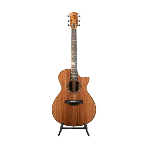 Taylor Custom Grand Concert C12ce Quilted Maple/Sinker RW Acoustic Guitar w/Case