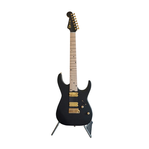 Charvel Pro-Mod Angel Vivaldi DK24 7-String Electric Guitar, Satin Black, KWC190YYYY