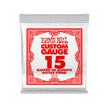 Ernie Ball .015 Plain Steel Electric or Acoustic Guitar Single String