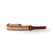 Taylor Academy Series Guitar Strap, White/Brown, Jacquard Cotton, 2inch