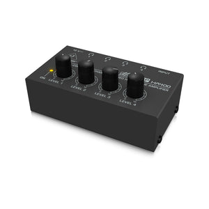 Behringer HA400 Microamp Ultra-Compact 4-Channel Stereo Headphones Amplifier