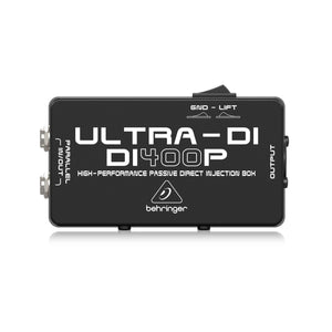 Behringer Ultra-DI DI400P 1-Channel Passive Instrument Direct Box
