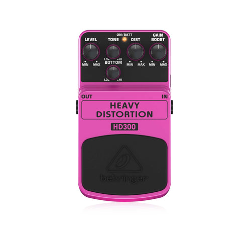 Behringer HD300 Heavy Metal Distortion Guitar Effects Pedal
