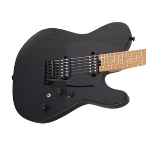 Charvel Pro-Mod So-Cal Style 2 24 Frets HH 2PT Electric Guitar, Black Ash