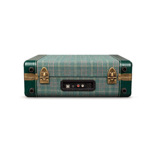 Crosley Executive Vintage Bluetooth 3-Speed Portable Suitcase Turntable with USB, Pine