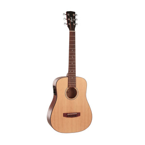Cort ADMINI-E-OP Acoustic Guitar w/Bag, Natural