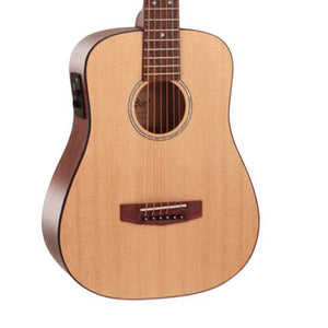 Cort ADMINI-E-OP Acoustic Guitar w/Bag, Natural