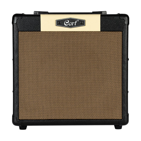 Cort CM15R-BK Guitar Amplifier 8 inch 15 Watt with Reverb