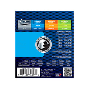 Elixir 12025 Polyweb Custom Light Electric Guitar Strings, 09-46