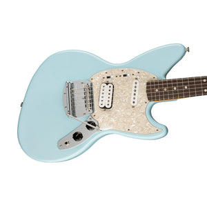 Fender Kurt Cobain Jag-Stang Electric Guitar, RW FB, Sonic Blue