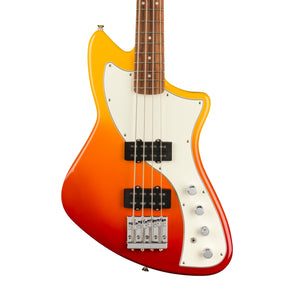 Fender Player Plus Active Meteora Bass Guitar, Tequila Sunrise