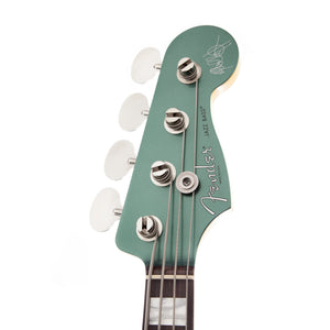 Fender Adam Clayton 4-String Jazz Bass w/Case, Sherwood Green