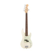 Fender American Professional 5-String Precision Bass Guitar, RW FB, Olympic White