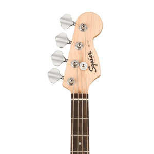 Squier Mini Precision Bass Guitar, Laurel FB, Black