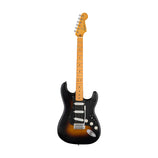 Squier 40th Anniversary Stratocaster Vintage Edition Electric Guitar, Satin Wide 2-color Sunburst