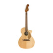 Fender California Newporter Player Medium-Sized Acoustic Guitar, Natural