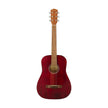 Fender Limited Edition FA-15 3/4 Size Steel String Acoustic Guitar w/ Gig Bag, Red