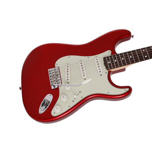 Fender Japan Traditional II 60s Stratocaster Electric Guitar, RW FB, Candy Apple Red
