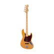 Fender Japan Hybrid II Jazz Bass Guitar, Maple FB, Vintage Natural