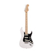 Fender Japan Junior Collection Stratocaster Electric Guitar, Maple FB, Arctic White