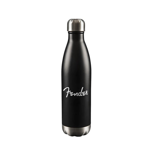 Fender 26oz Stainless Steel Water Bottle, Black